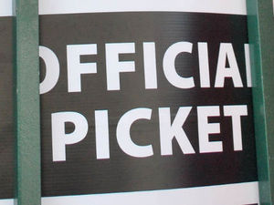 Supporting image for story: Shropshire strikers out in pensions row