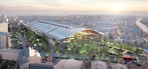 An artist’s impression of Curzon Street station