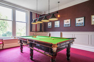The property's snooker room.