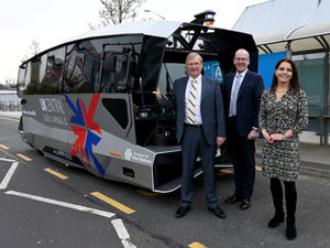 Supporting image for story: Self-driving shuttle launched at Birmingham Airport