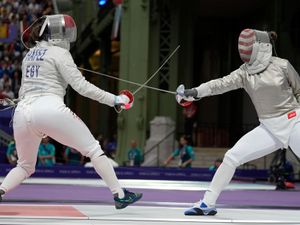 Supporting image for story: Egypt’s Nada Hafez reveals pregnancy after exiting Olympic fencing competition