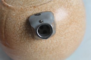 The spout designed like a ref's whistle