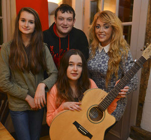 Alex Austin, Ross Embrey, Mia Hope and Abi Foster