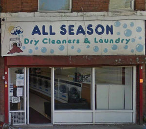 All Season launderette in Caldmore, which was run by Mohammed Iqbal Hussain