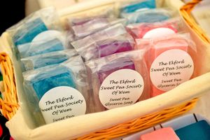 T he Sweet Pea show in Wem