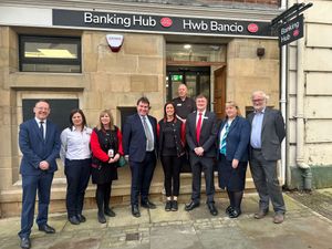 Supporting image for story: Town with no high street banks left sees services returned with new 'banking hub'