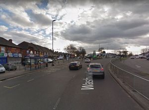 The attack happened at a bus stop in Washwood Heath Road. Photo: Google Maps