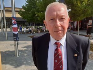 George D\'Arcy from Newport remembered his father, also George D\'Arcy, who served throughout the Far East war. Picture: LDRS