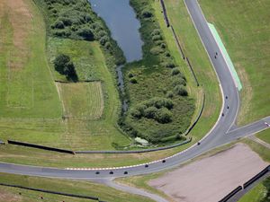A corner of Oulton Park Circuit in Cheshire (Alamy/PA)