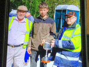 Supporting image for story: Two charities will benefit after a Knighton vintage club held their annual tractor run.