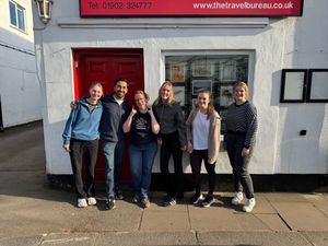 Mike Wood's team on the first day of the new constituency office in April