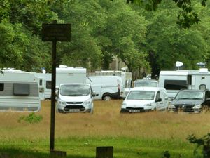 Supporting image for story: Travellers move onto Walsall beauty spot