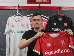 Taylor Allen arrived at Walsall from Forest Green in 2023.