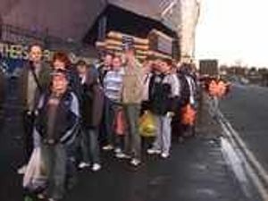 Supporting image for story: Albion fans board Wembley coaches