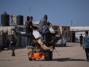 Supporting image for story: 12 killed by Israeli fire near aid points, Palestinians say