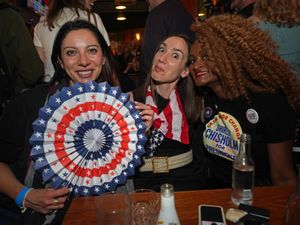 Supporting image for story: Trump wins first key battleground as Harris’s path to victory narrows