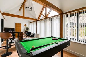 The leisure room is a particular highlight