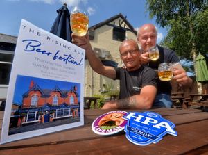 Supporting image for story: Cheers! Tipton pub's beer festival attracts visitors from all over the country
