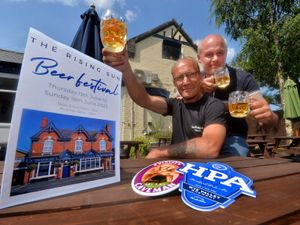 Supporting image for story: Cheers! Tipton pub's beer festival attracts visitors from all over the country