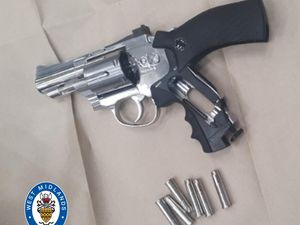 Supporting image for story: Two teenagers arrested on suspicion of weapons charges as firearm and machete seized