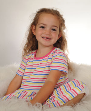 Lilly Rochelle, aged 3, of Wednesfield