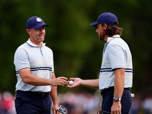 Supporting image for story: Europe take first three points of Ryder Cup in stunning start at Bethpage Black