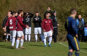 Carlos enters the pitch
