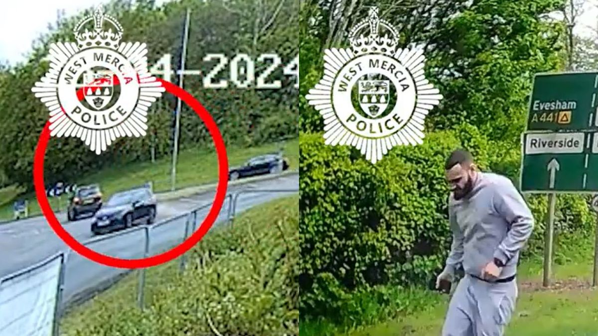 Moment West Midlands learner driver loses control of car before crashing - killing woman