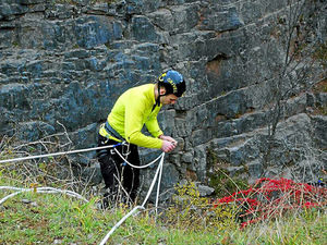 Supporting image for story: Litter pick hits new heights for Shropshire climbers