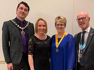 Supporting image for story: Rotary clubs challenged to work together to support mayor's charity 