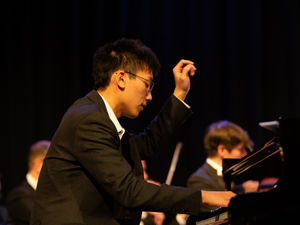 Supporting image for story: Students shine in music competition