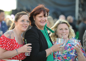 Lorraine Trickland, Arlene Barnes and Alison Read, all of Corby