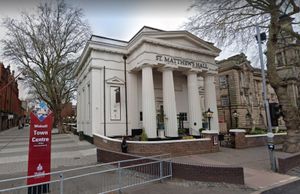 Wetherspoon's St Matthew's Hall pub in Lichfield Street, Walsall. PIC: Google Street View