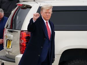 Supporting image for story: It’s great to be home, says Trump as he arrives in Scotland