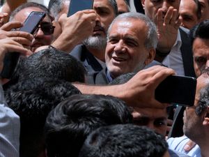 Supporting image for story: Reformist Masoud Pezeshkian wins Iran’s presidential election