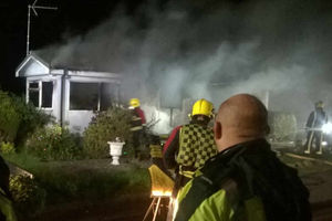 Paramedic Shaun Looker took this photo at the caravan park