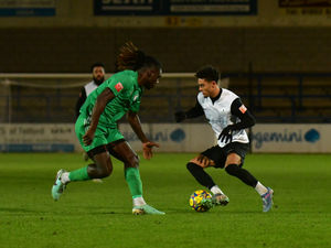 AFC Telford in action 