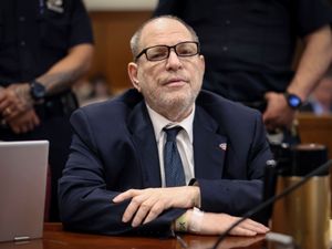 Harvey Weinstein appears in state court in Manhattan for his retrial in New York