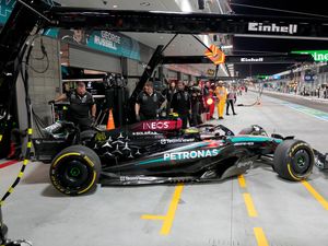 Supporting image for story: Lewis Hamilton bounces back to complete practice double in Las Vegas