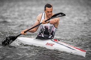 Paracanoeist Nick Beighton, Photo: onEdition