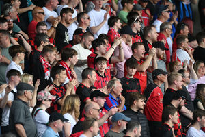 Walsall fans at Chesterfield 