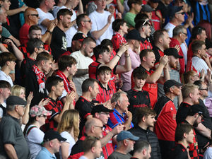 Walsall fans at Chesterfield 