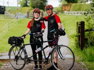 Supporting image for story: Young medical student taking on tandem challenge in memory of her closest friend