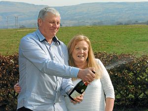 Supporting image for story: Lottery winners' joy at big wins