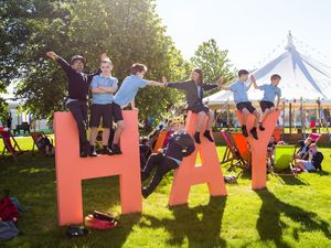 Supporting image for story: Hay Festival off and future at risk