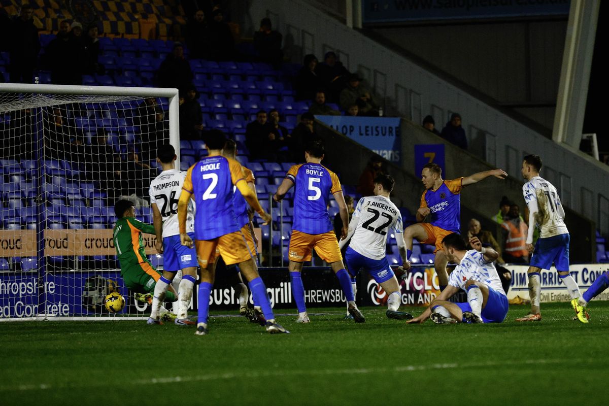Shrewsbury Town 2-1 Barrow: Salop boost survival hopes with first win under Gavin Cowan