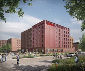 A CGI impression of telford's planned new Hampton by Hilton hotel (Telford & Wrekin Council)