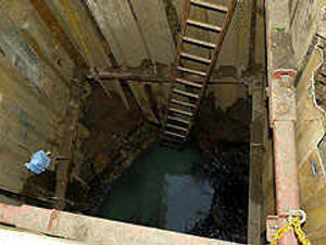 Supporting image for story: Hole lot of bother for family