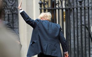 Boris Johnson was missing for most of the day’s events