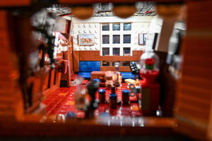 Chris Weaver, from Dudley, who has rebuilt The Crooked House - Britain's wonkiest pub - out of LEGO